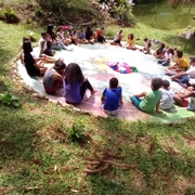 Acampamento de férias