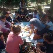 Acampamento de férias