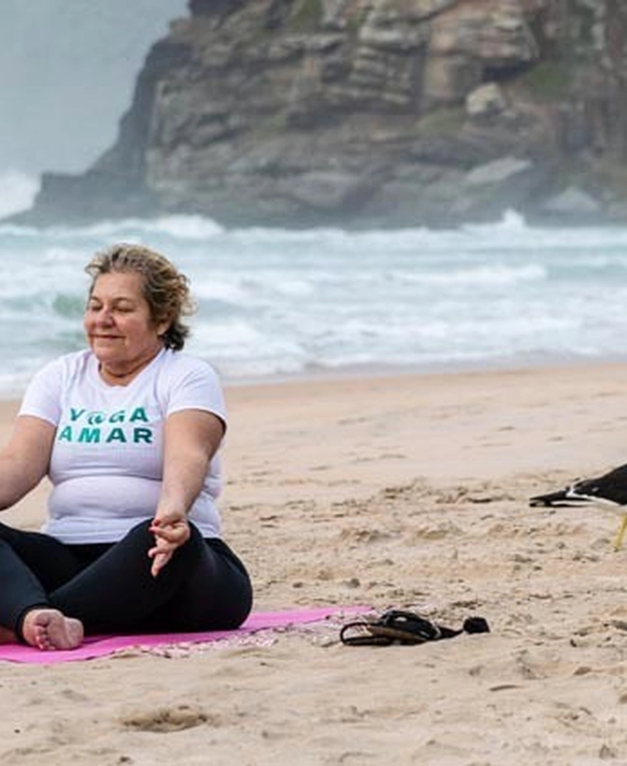 Yoga na Praia